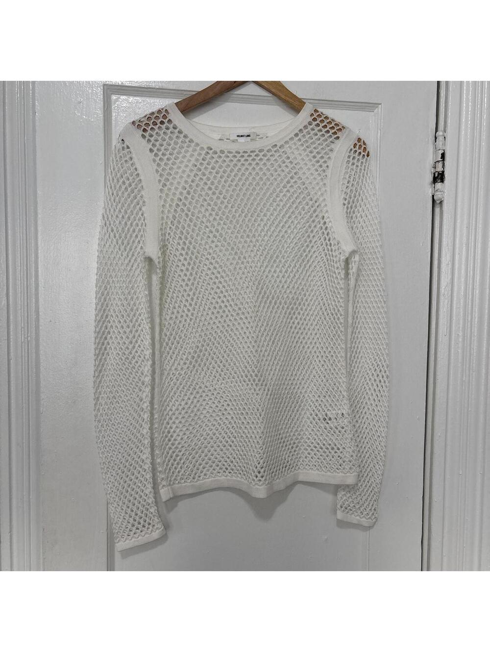 Helmut Lang Women's White Jumper
